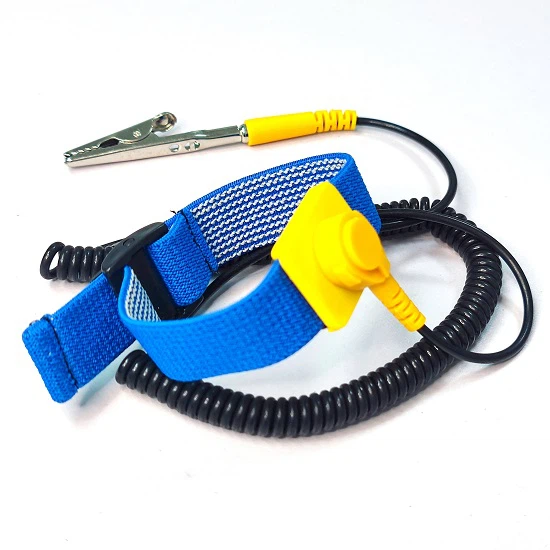Blue esd wrist strap Blue esd wrist strap